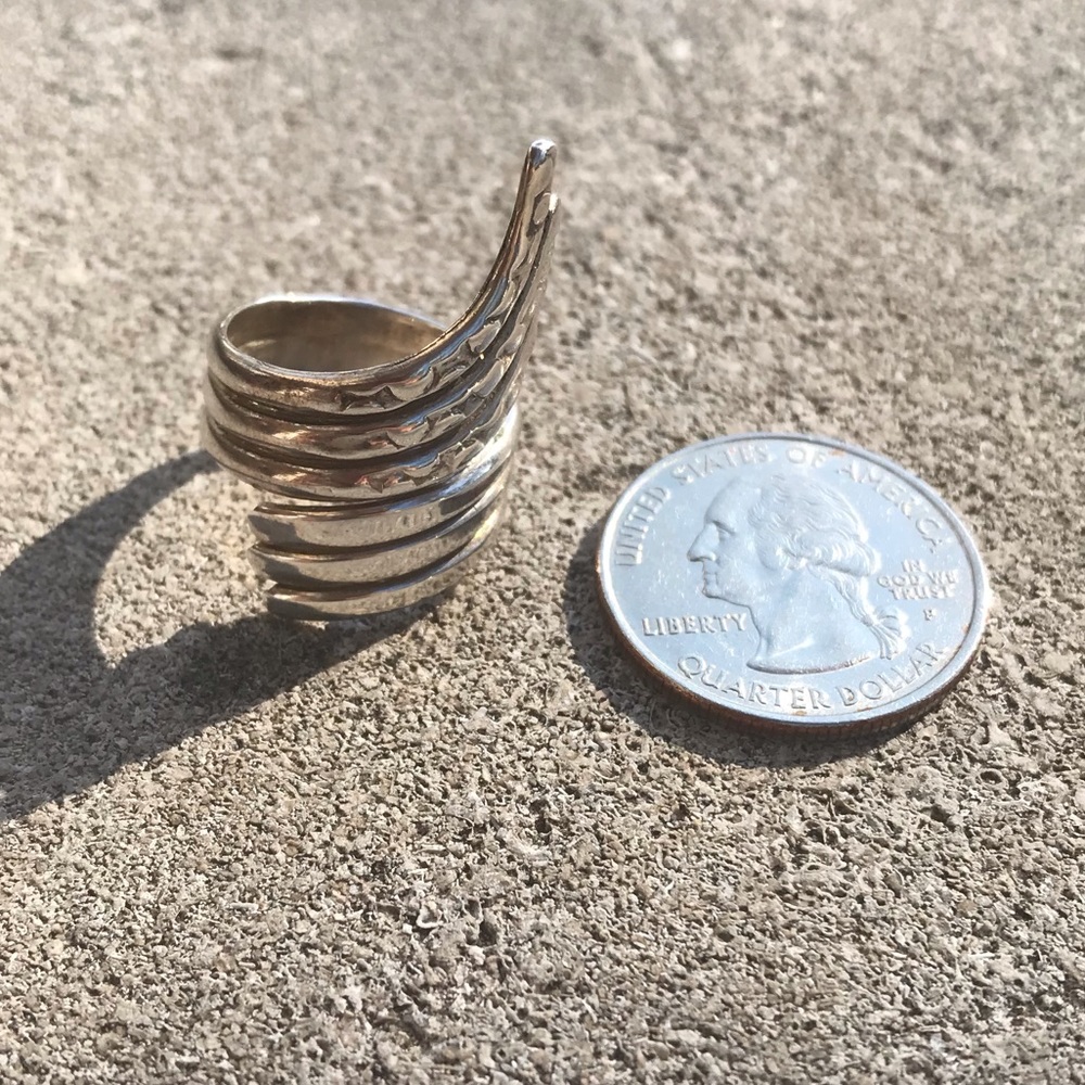 950 Silver Ring - image 1